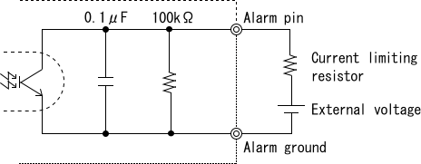Fig.1   Internal circuit of alarm function