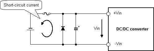 Fig. 1.3 Example of reverse input voltage protection circuit Version 3