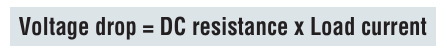 (6) DC Resistance